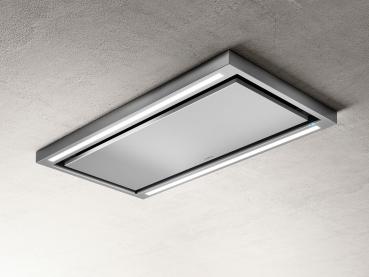 ELICA CLOUD SEVEN IX/A/90  - PRF0142094A - DECKENHAUBE - EDELSTAHL - NUR ABLUFT - 90 CM