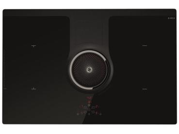 ELICA NIKOLATESLA ONE BL/F/83 - PRF0120978A - INDUKTIONSKOCHFELD MIT DUNSTABZUG, NUR UMLUFT, 83 CM